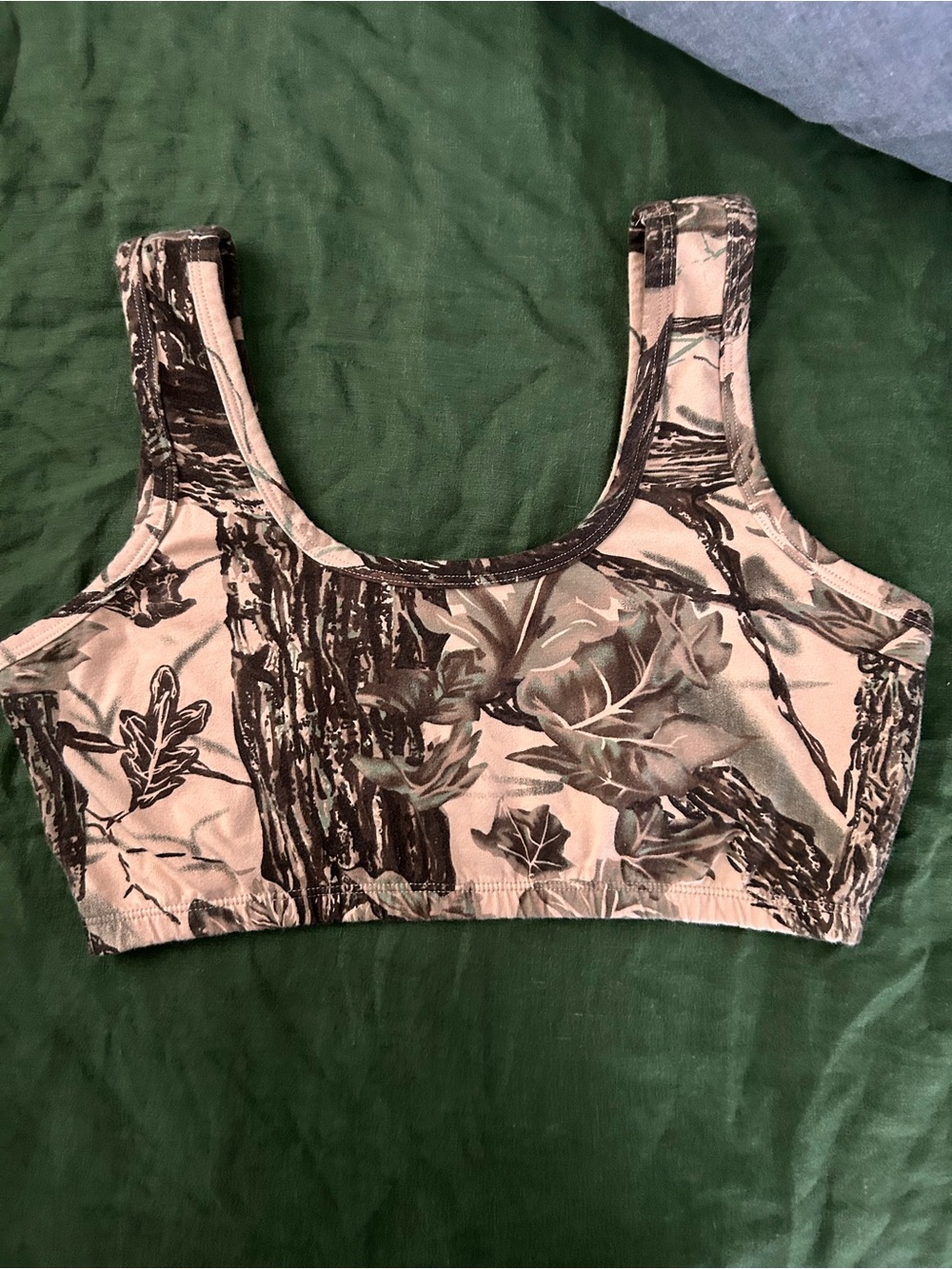 ARQ Full Coverage Camo Sports Bra - Size XL